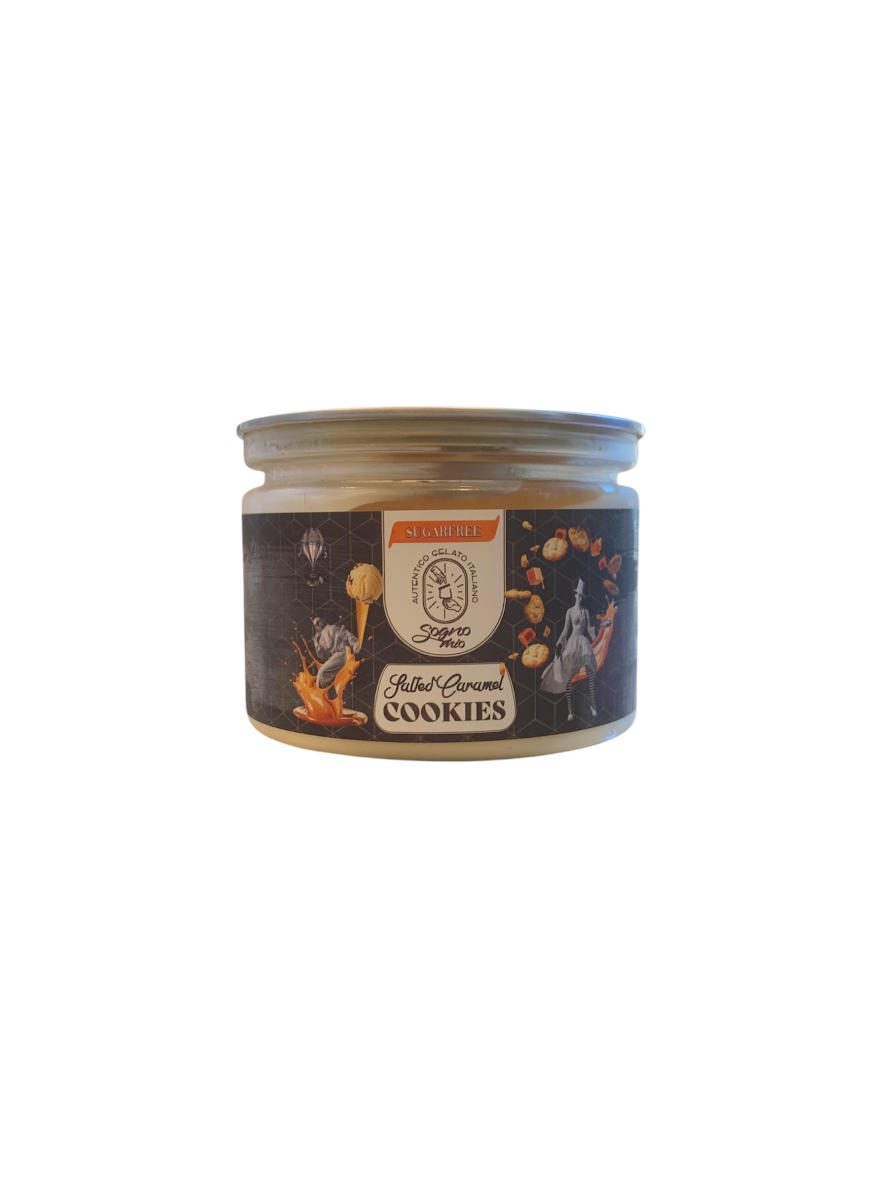 Παγωτο Αλμυρη Καραμελα 0% 200gr Sogno Mio